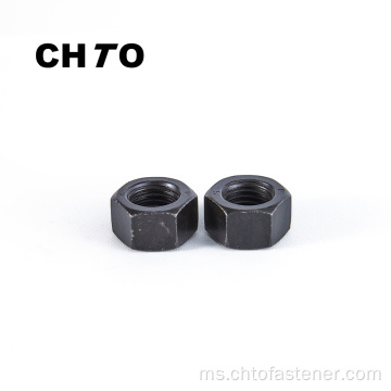 ISO 4032 Gred 8 Hex Nuts Black Oxide Finish